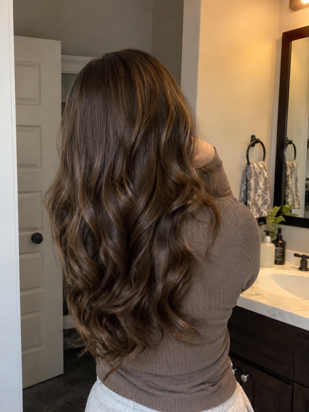 Inspiración cabello con ondas